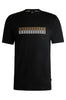 T-shirt in cotone mercerizzato con grafica del marchio