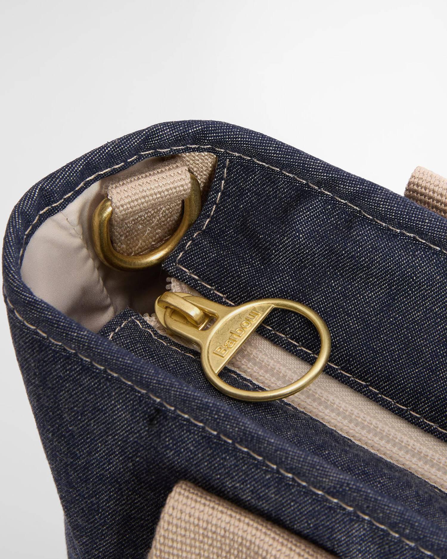 Mini borsa tote in denim Mya LBA0539 IN71 BARBOUR 