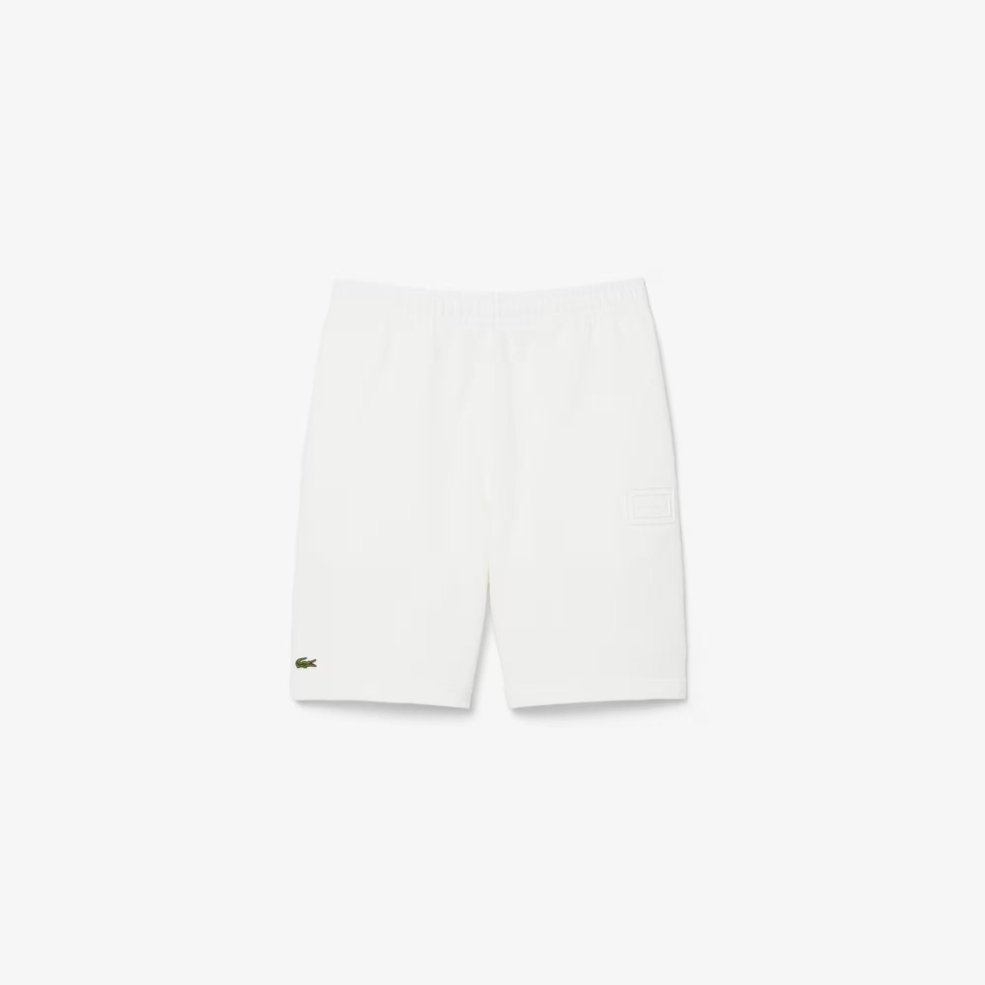 Shorts in tessuto felpato regular fit GH0788 70V LACOSTE 