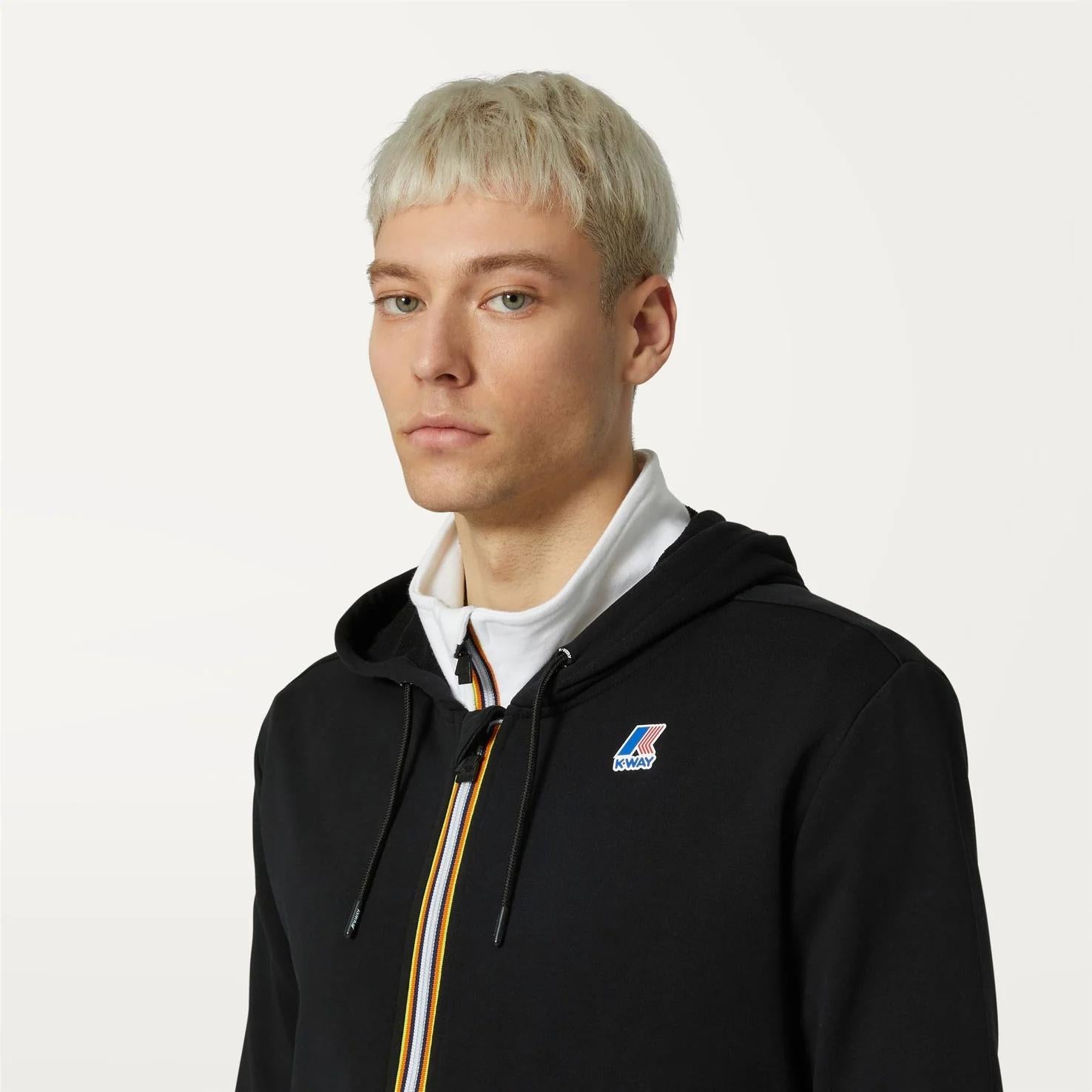 Giacca in pile unisex nero K4115ZW USY K-WAY 