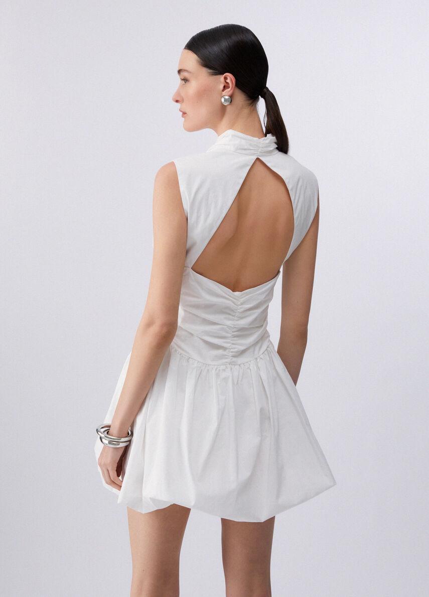 Abito corto con cut-out WA6241T4853 10701 LIU JO WHITE1 
