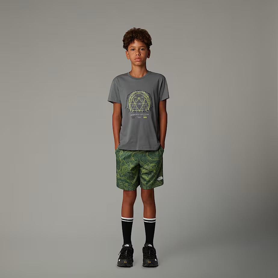 T-shirt girocollo NF0A8AXG 0UZ1 THE NORTH FACE 