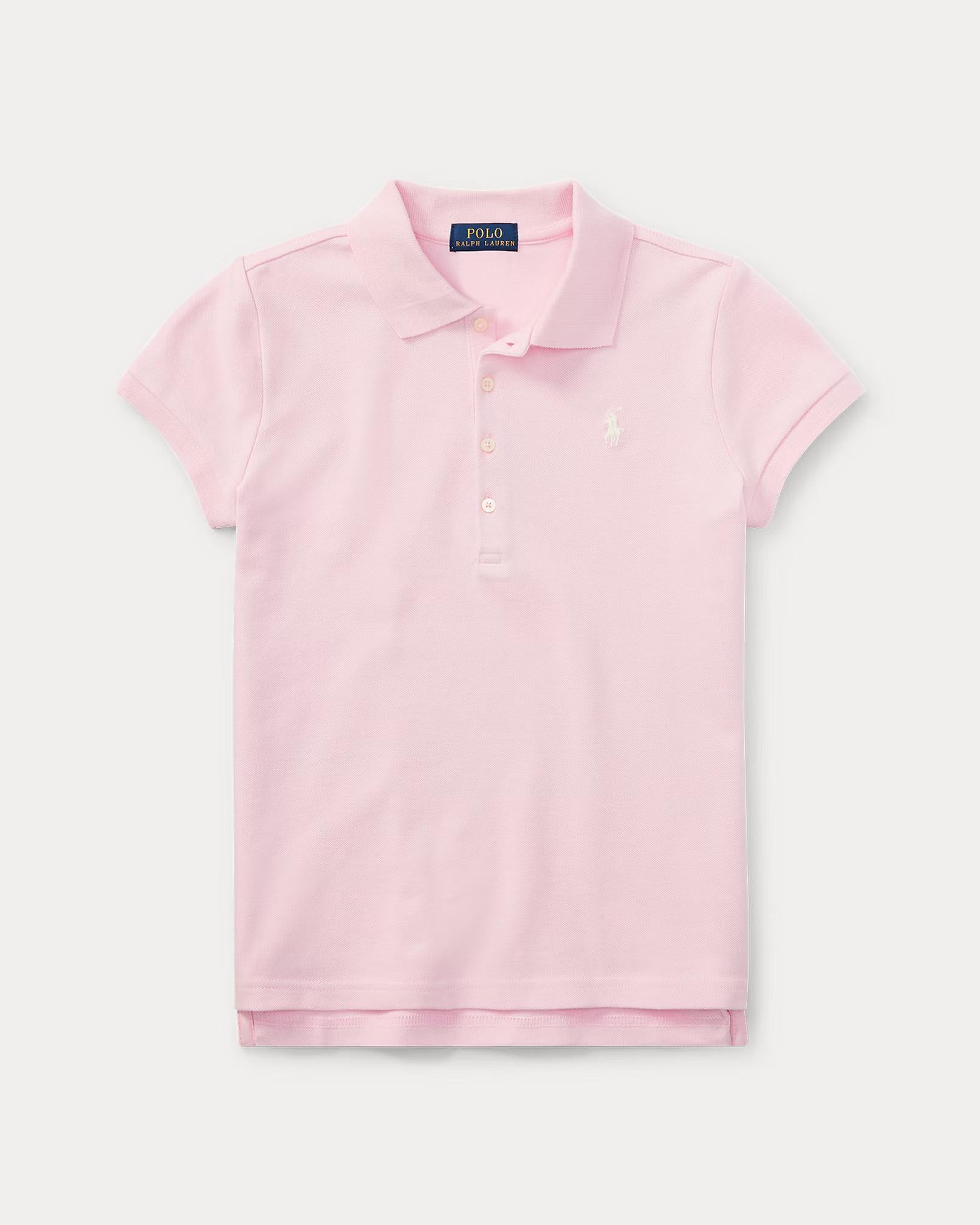 Polo in piqué di cotone stretch 313573242 011 POLO RALPH LAUREN 