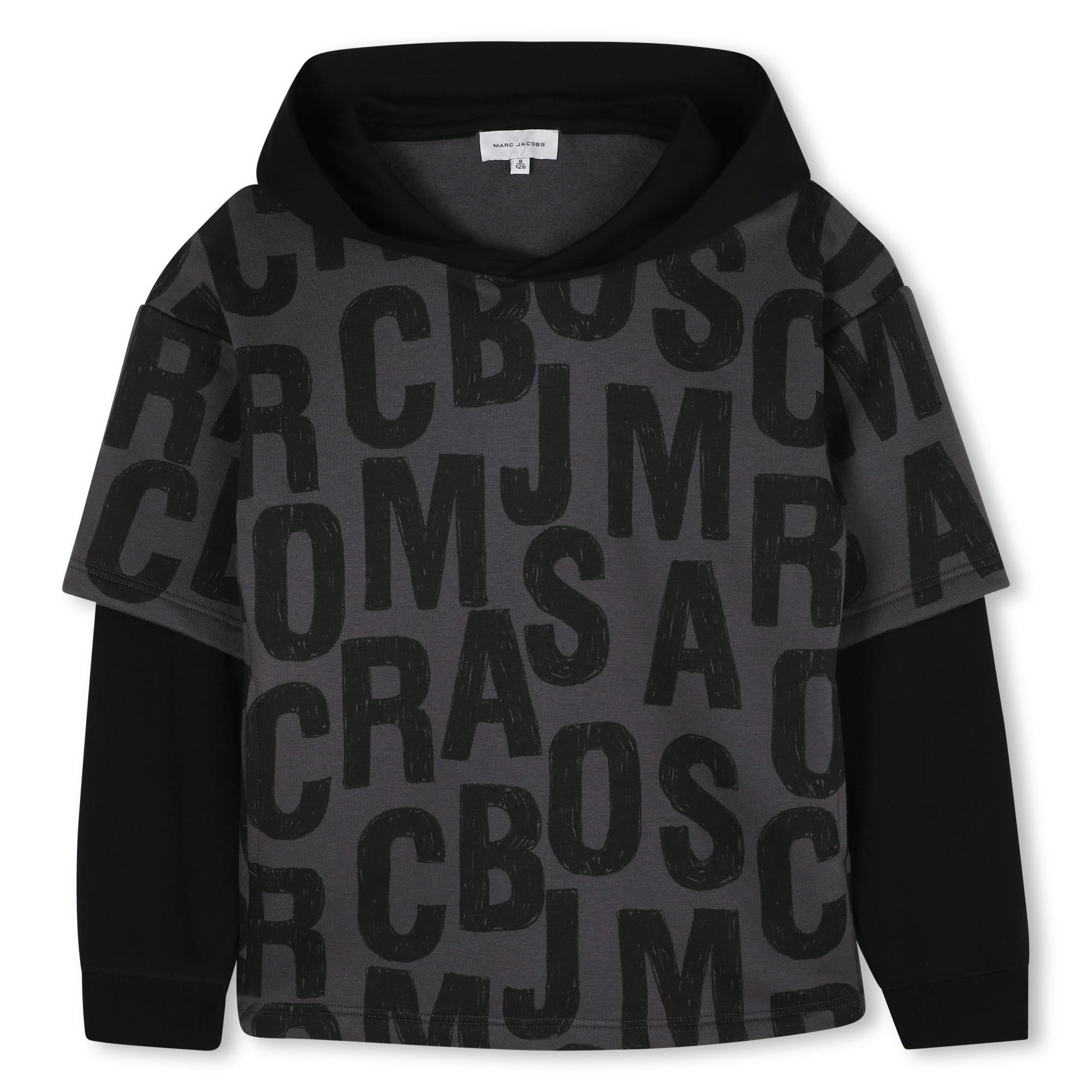 Felpa con cappuccio W60626 75A MARC JACOBS 