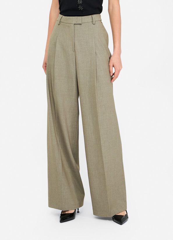 Pantaloni a palazzo CF5257T054A 02973 LIU JO BLACK 