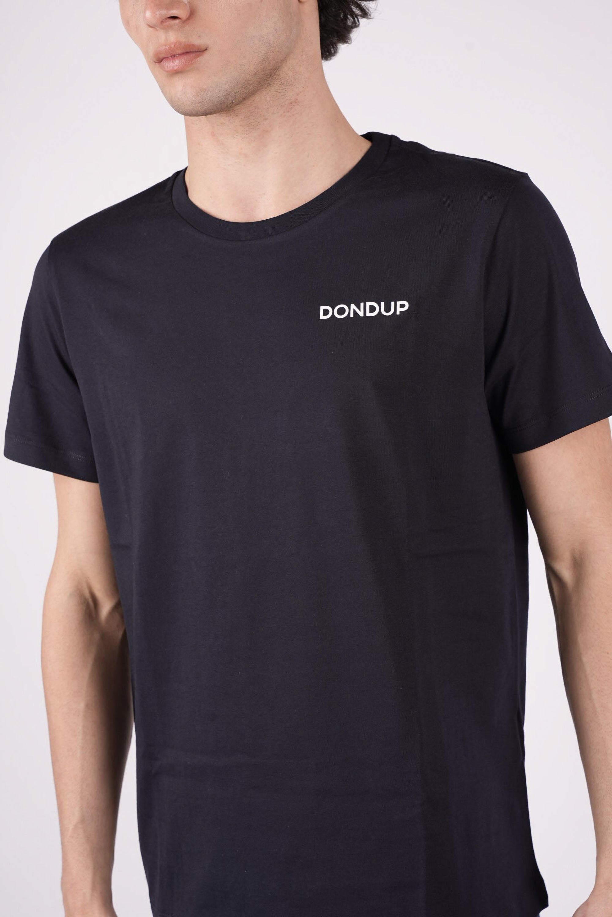 T-shirt girocollo regular in jersey US198JF0309UML6 890 DONDUP 