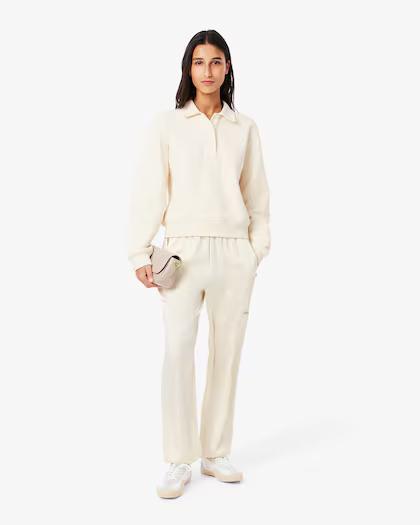 Pantaloni fluidi con tasca e zip HF9741 XFJ LACOSTE 