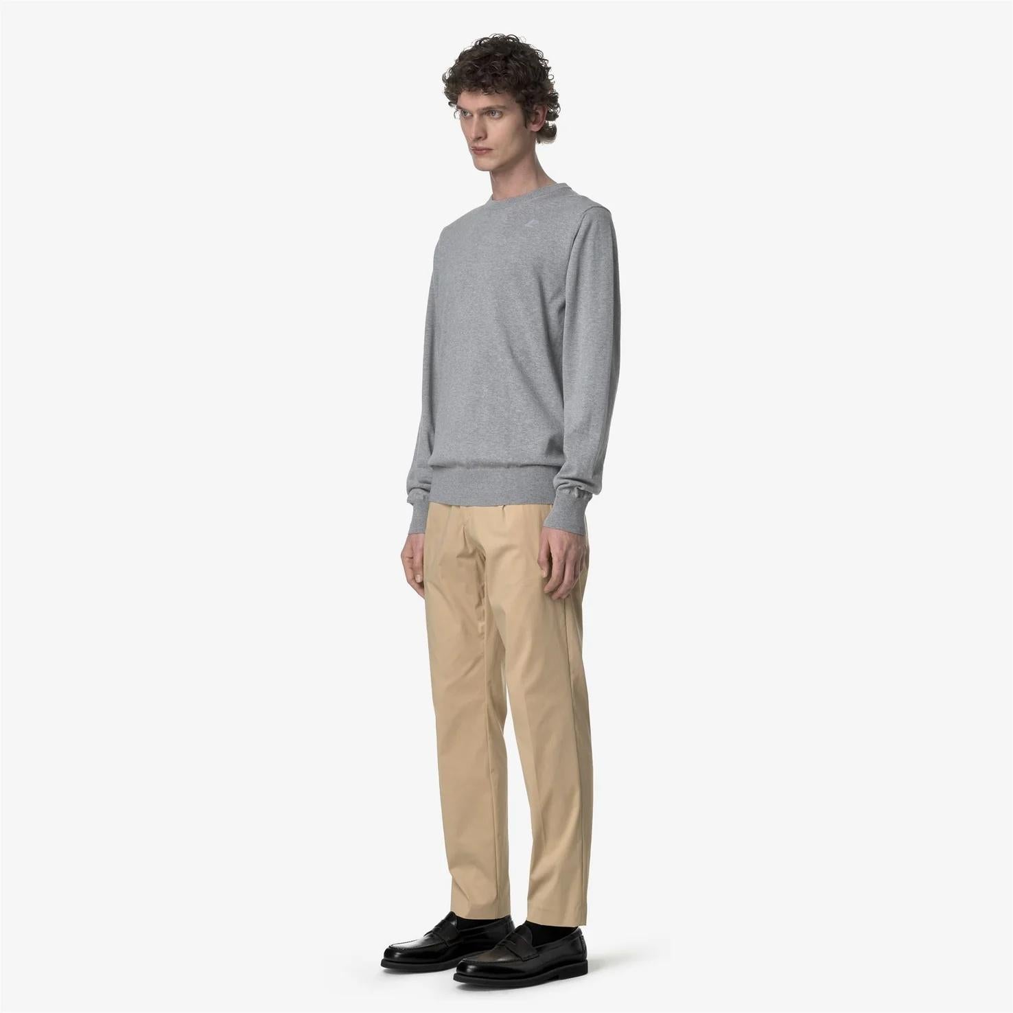 Pantaloni chino elasticizzati da uomo beige K61368W WBJ K-WAY 