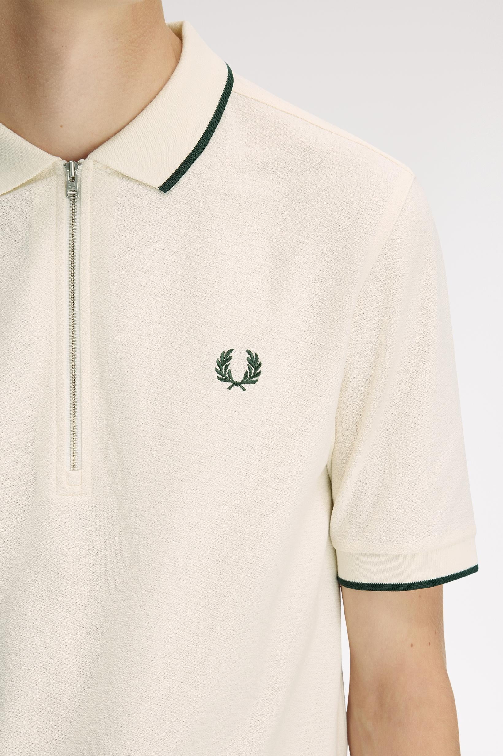Polo in piqué crêpe M238357 560 FRED PERRY 
