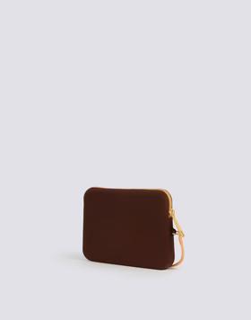 Mini pochette in gomma con logo AW748ABSL100 B0301 SUNDEK 