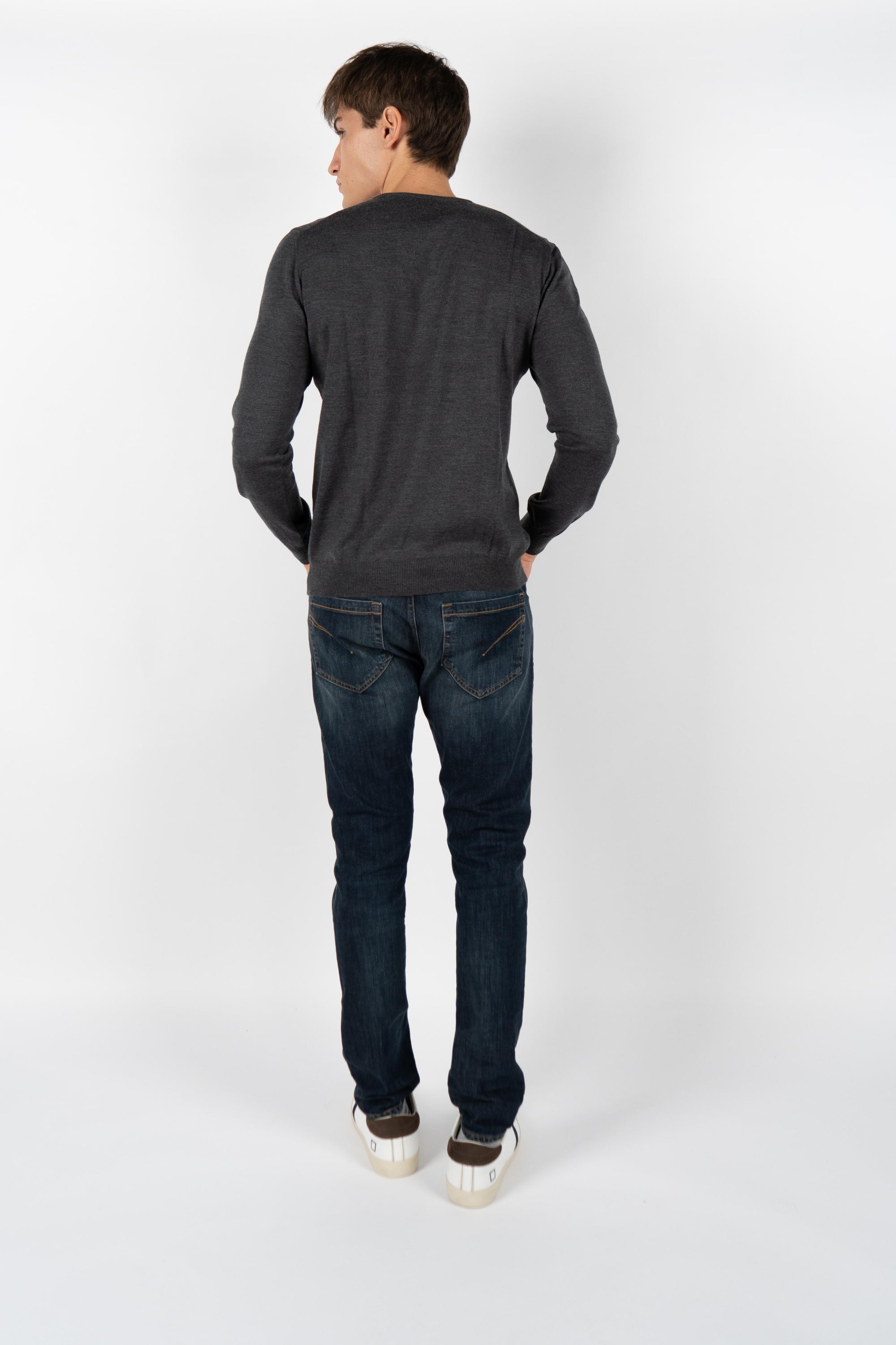 Maglia a scollo a V 55115/14290 098 GRAN SASSO 