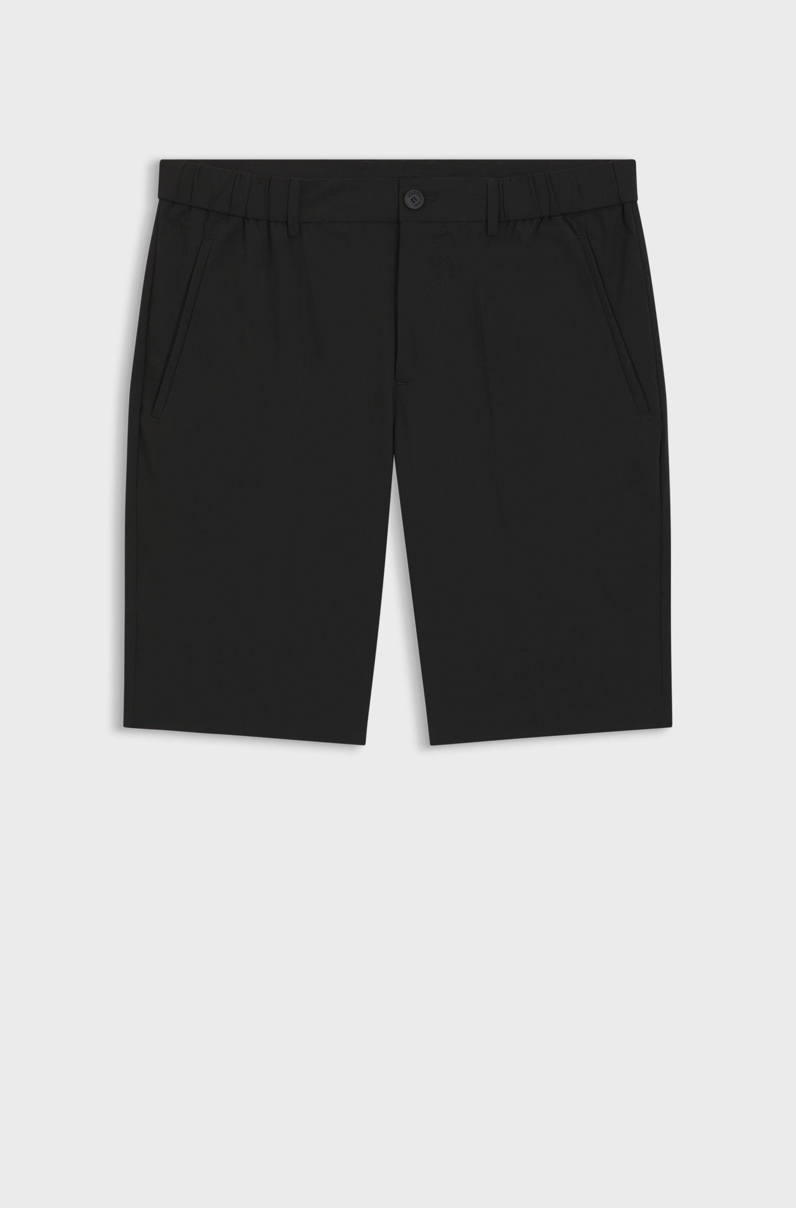 Pantaloncini aderenti in popeline tecnico elasticizzato 50504550 001 BOSS 