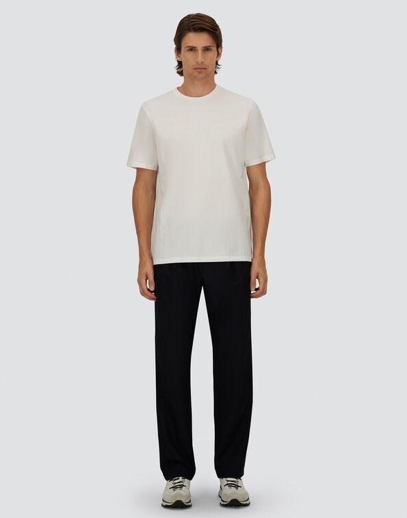 T-shirt in superfine cotton stretch JG000174U52003 1000 HERNO 