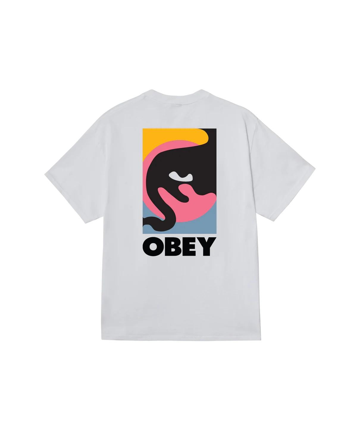 T-shirt Quarter Icon Classic 165264193 WHT OBEY 