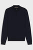 Maglione con colletto con zip in lana vergine