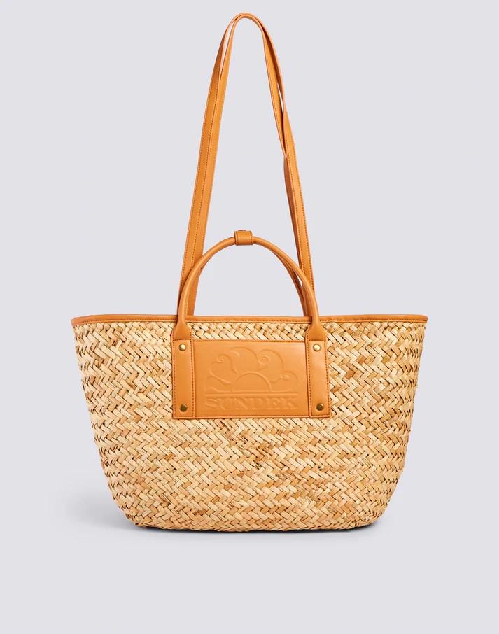 Fran- tote bag con dettagli in contrasto AW631ABST100 99900 SUNDEK 