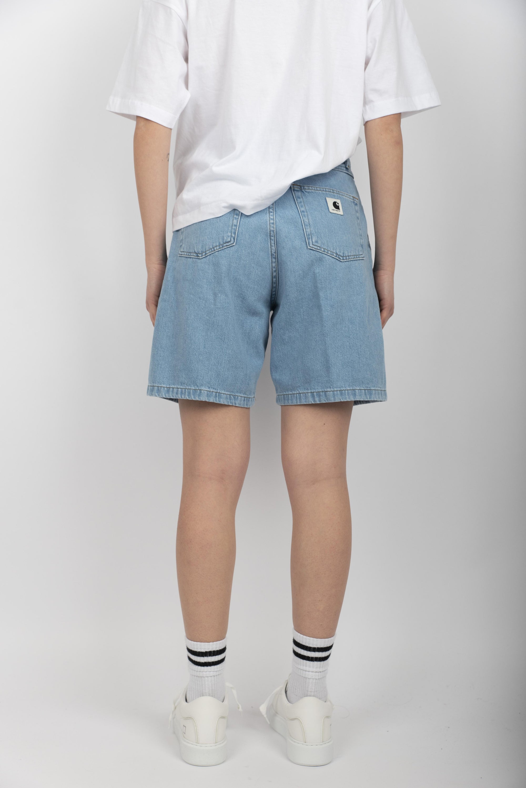 Shorts Women's Alta Short blue stone bleached  I033345 0112 CARHARTT WIP 