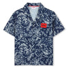 Camicia a maniche corte con stampa