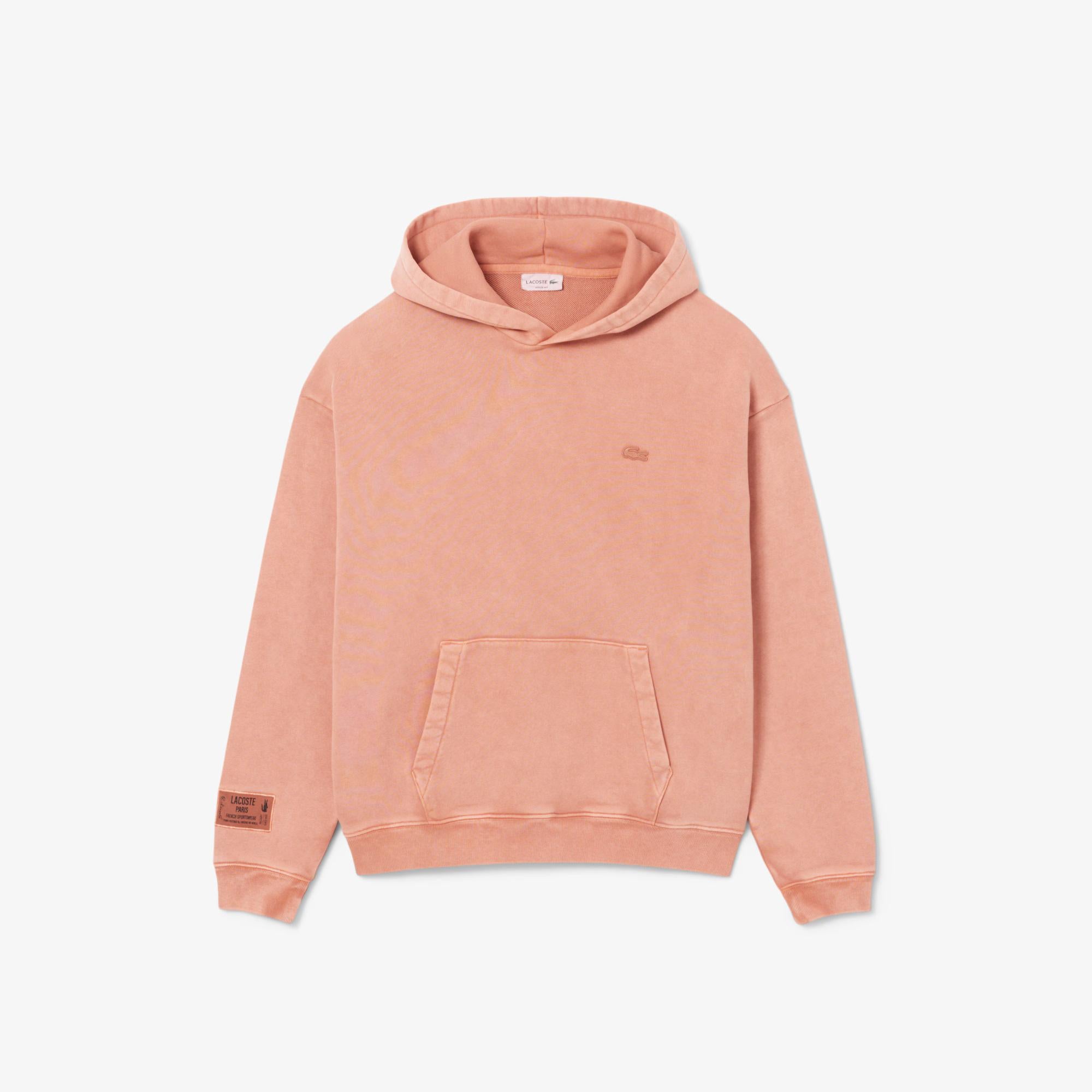 Felpa con cappuccio in cotone felpato SH9905 I1K LACOSTE 