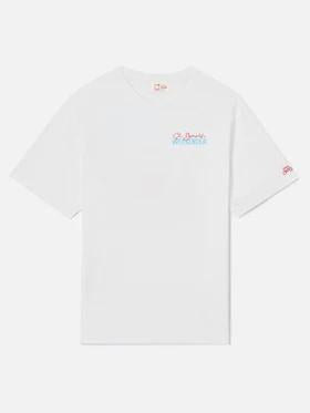 T-shirt Delmar con stampa St. Barth Weekender e maxi grafica sul retro DLR0001 04314L MC2 SAINT BARTH 