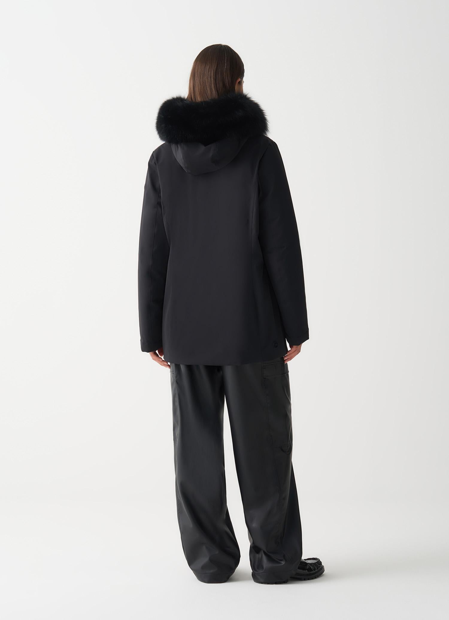 Piumino impermeabile con pelliccia 2267E4ZL 99 COLMAR 