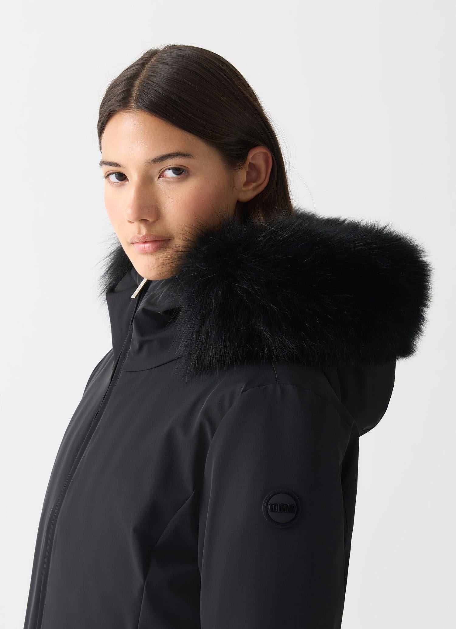 Piumino impermeabile con pelliccia 2267E4ZL 99 COLMAR 