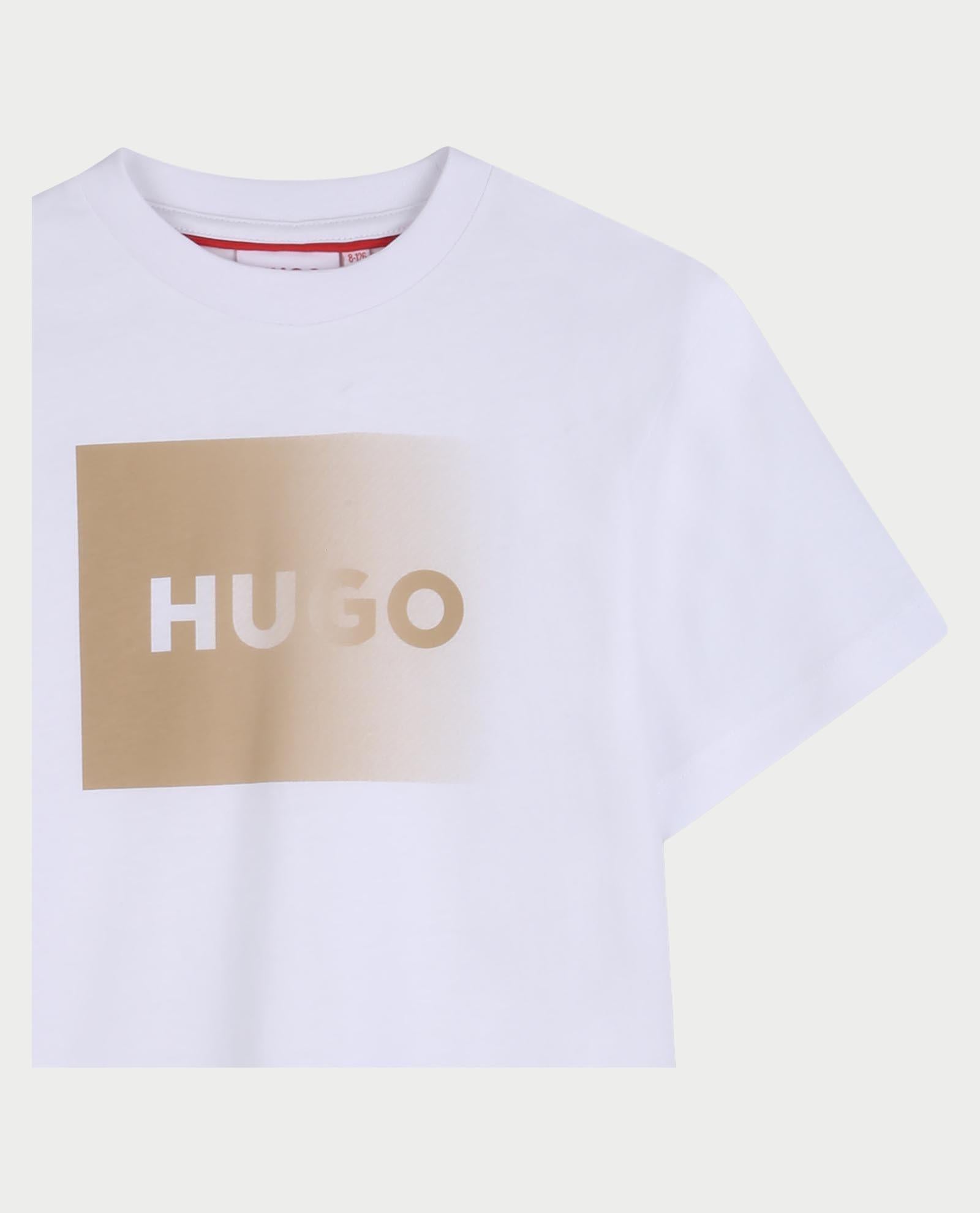 T-shirt con logo a motivo G01019 10P HUGO 
