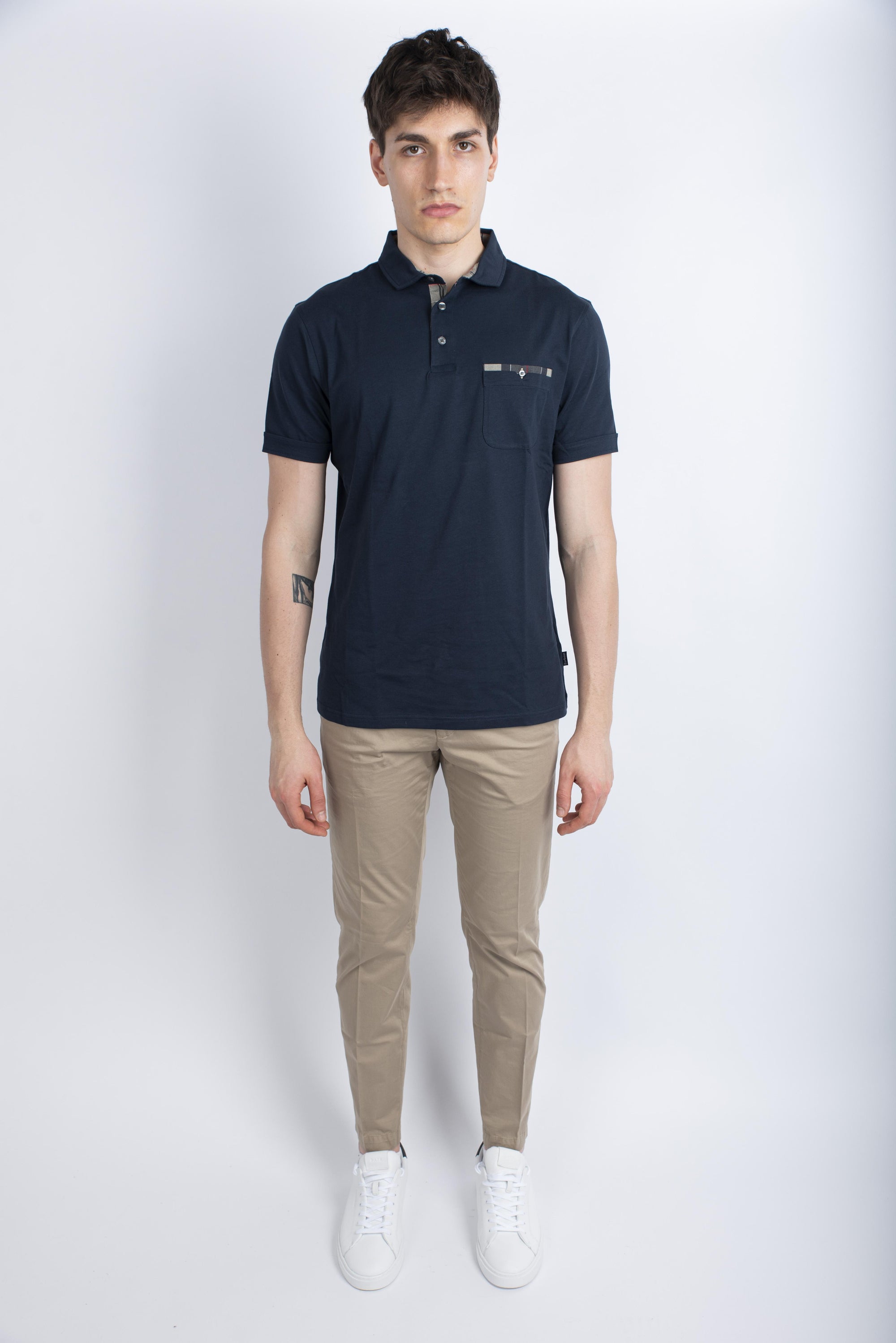 Polo Corpatch navy Barbour MML1071 NY31 BARBOUR 