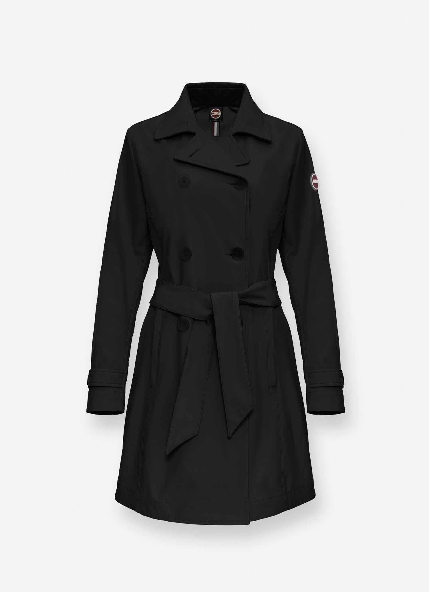 Trench in softshell con cintura 19346WV 99 COLMAR 