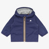 Giacca corta neonato Jack Strech Nylon Jesey blu cobalto