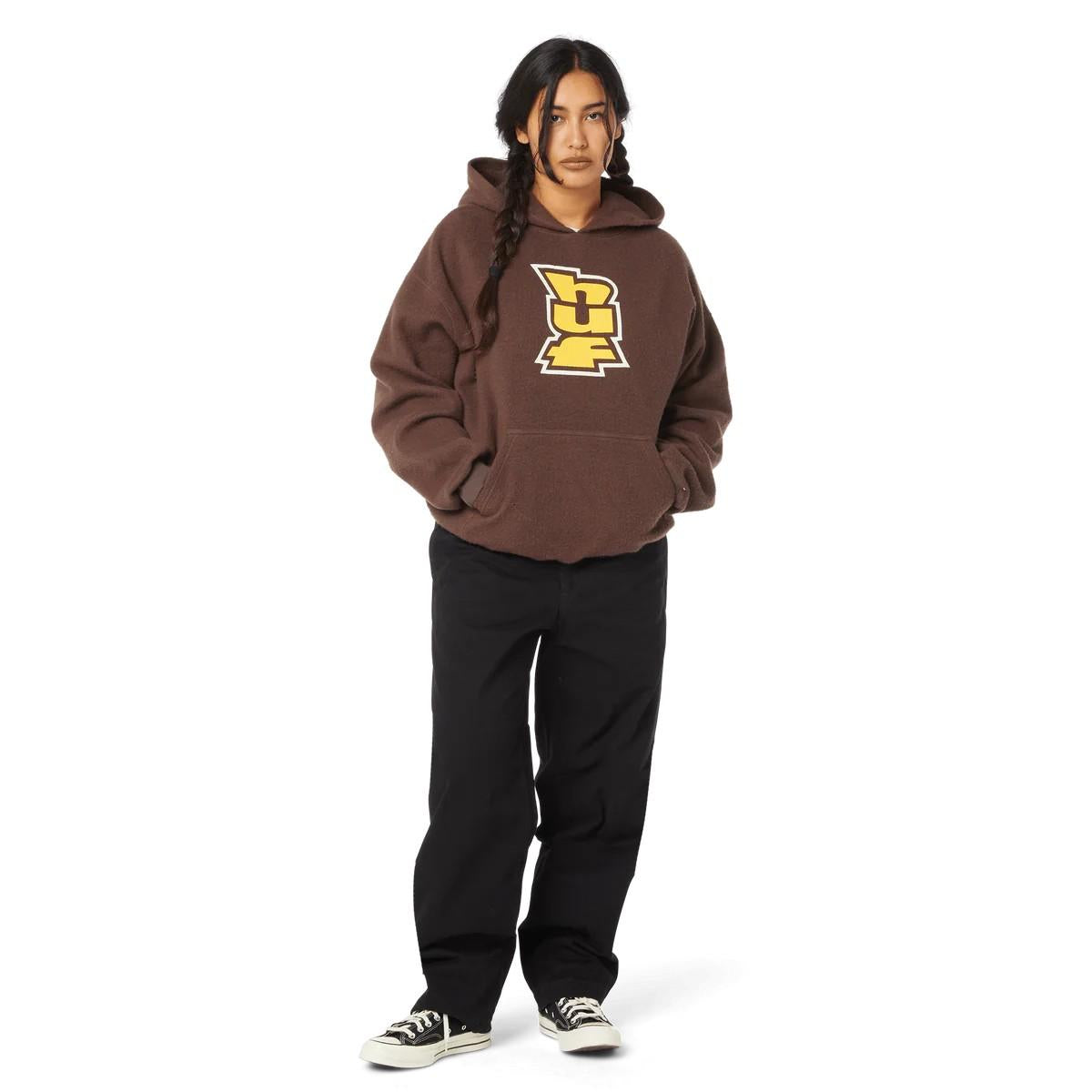 Megablast Reverse Hoodie FL00244 BISON HUF 
