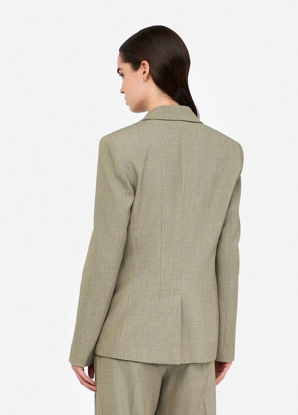 Blazer doppiopetto CF5416T054A 02973 LIU JO BLACK 