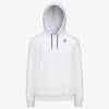 Maglione in pile di cotone unisex bianco