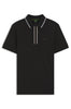 Polo sportiva slim-fit in cotone elasticizzato