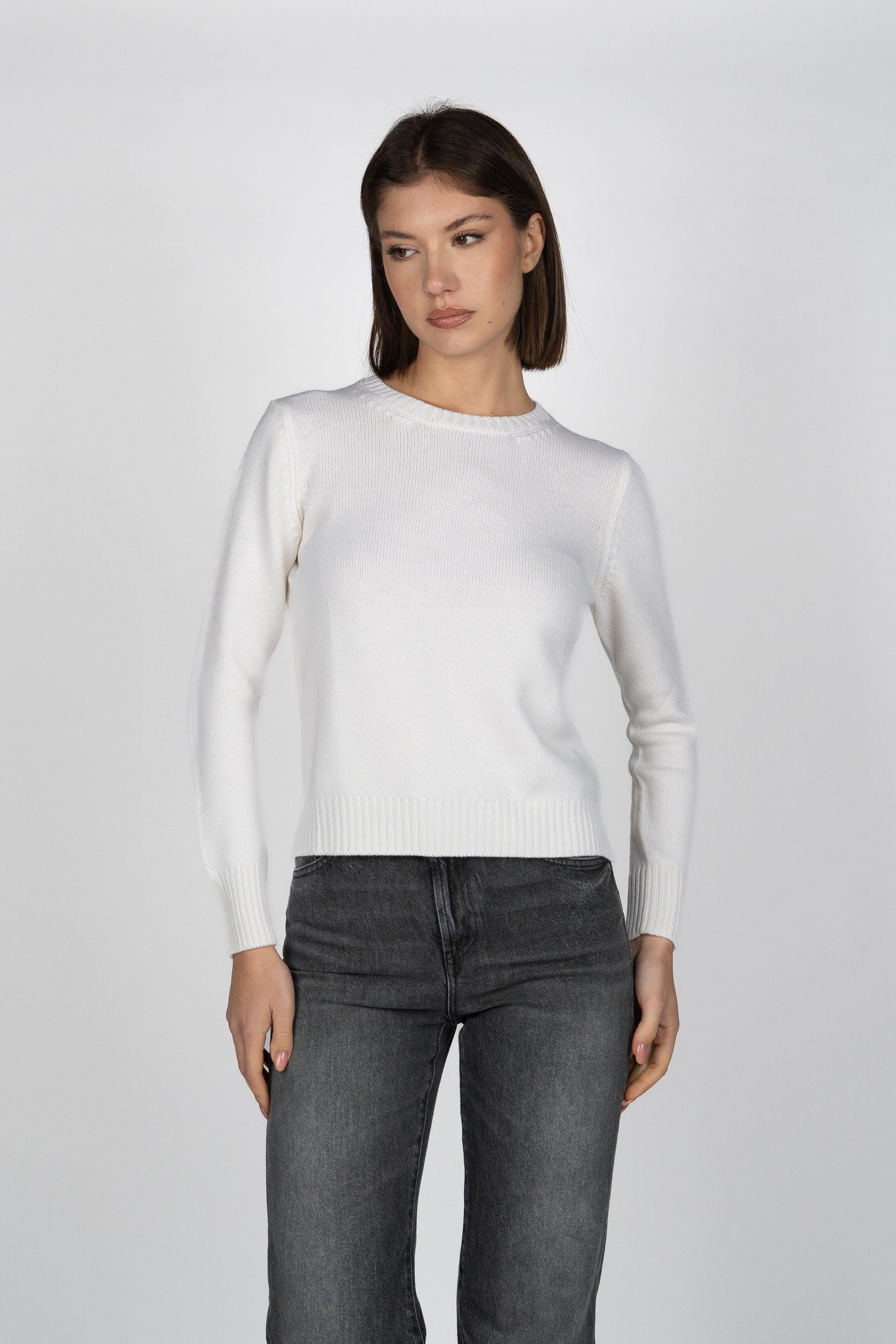 Girocollo 3 fili in Lana Merino 13207/14200 001 GRAN SASSO 