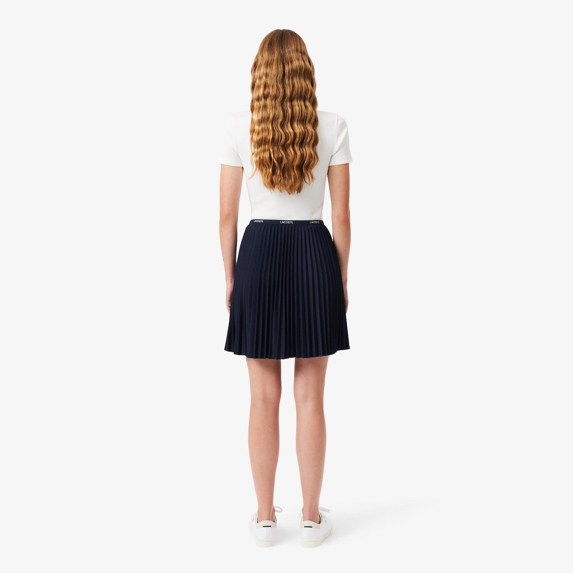 Gonna corta a pieghe JF1403 166 LACOSTE 