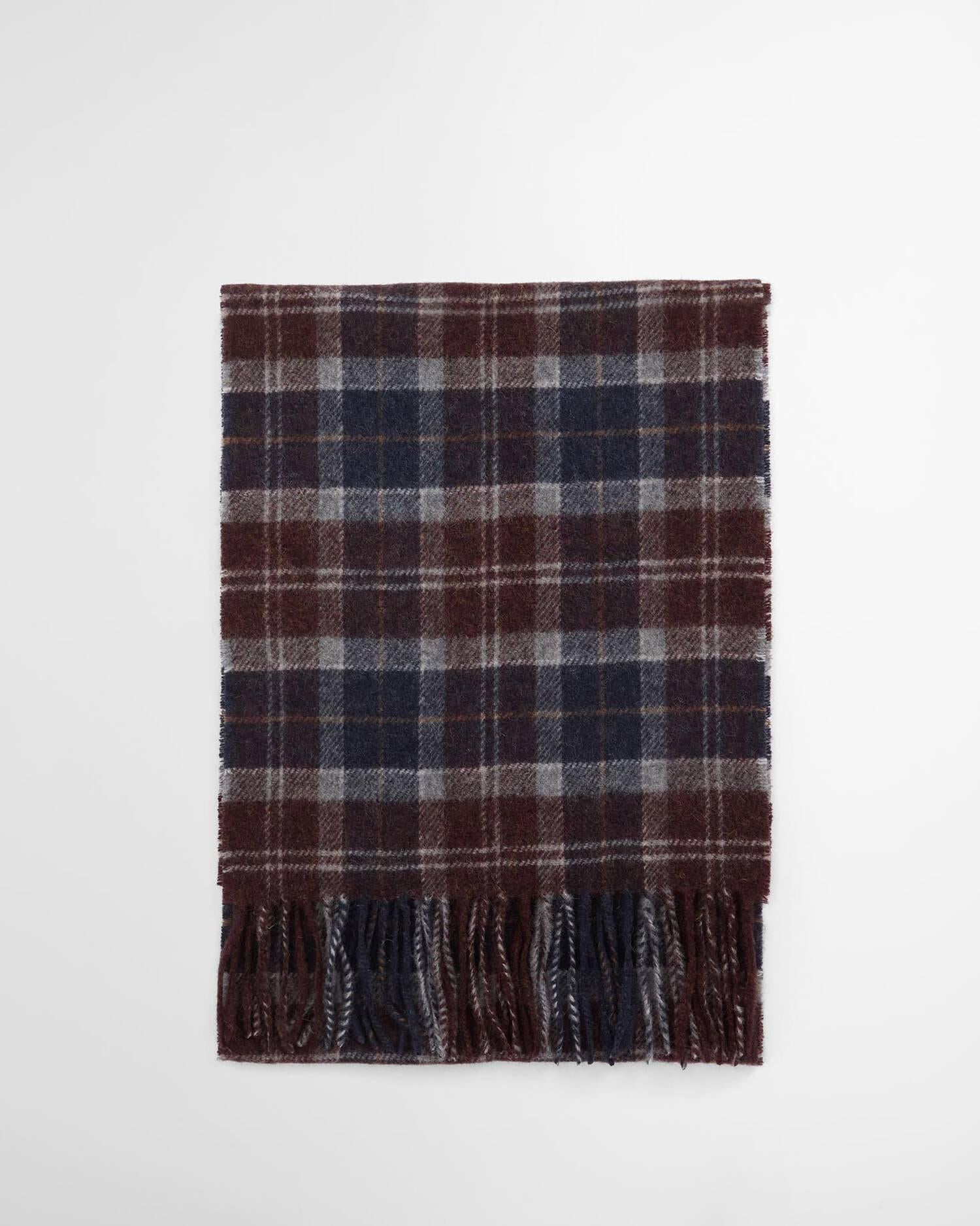 Sciarpa in lana d'agnello Tartan USC0001 TN38 BARBOUR 