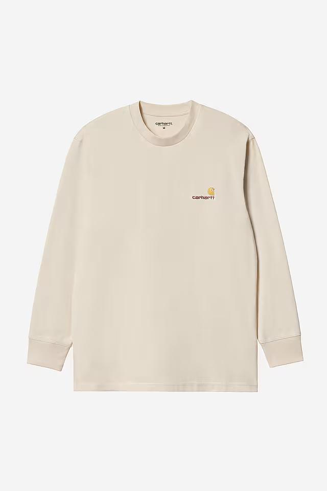L/S American Script T-Shirt I029955 05XX CARHARTT WIP 
