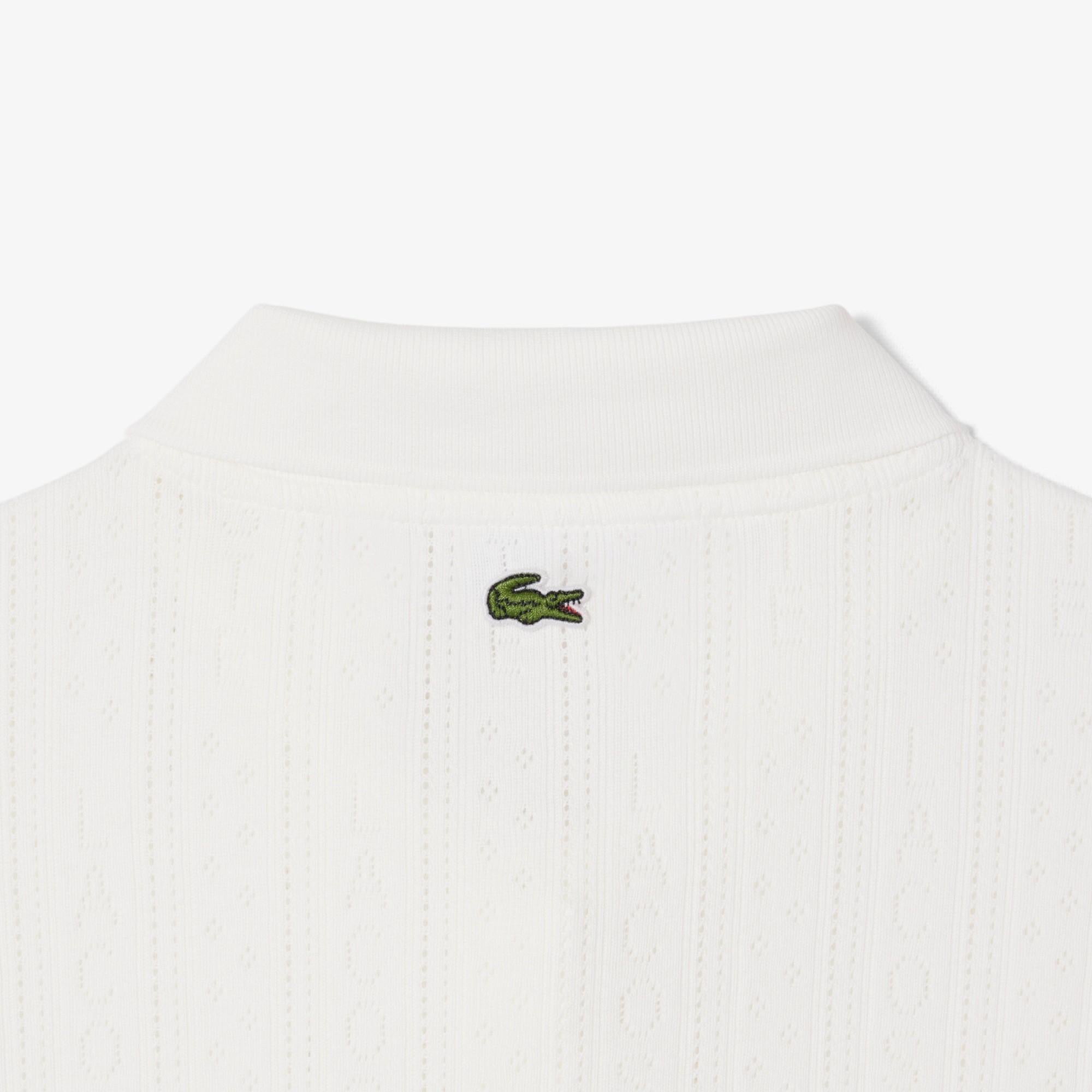 Polo slim fit pointelle brandizzata L.12 DF5296 70V LACOSTE 