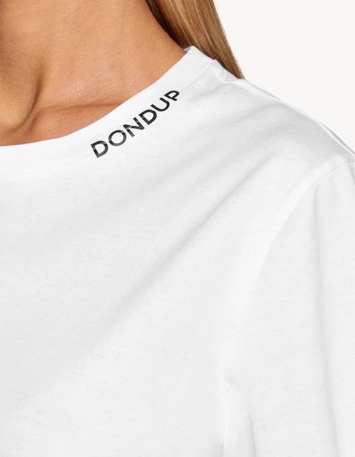 T-shirt girocollo regular DS040JF0271DLC5 000 DONDUP 