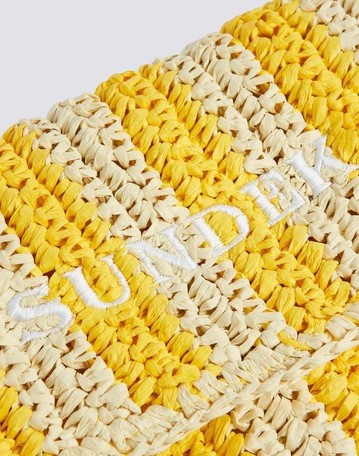 Izumi mini borsa con logo ricamato AW742ABPA100 12300 SUNDEK 