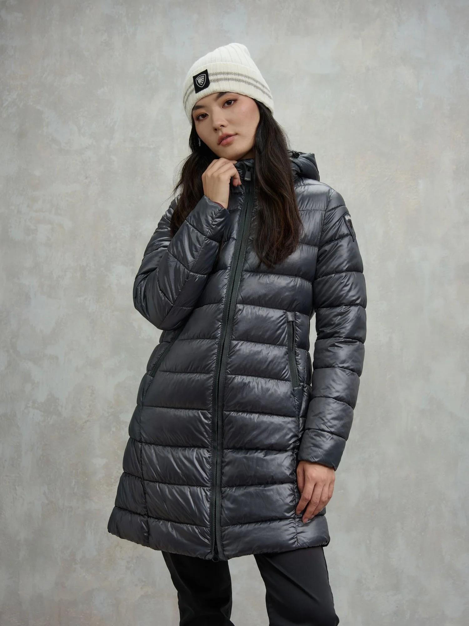 Giubbino lungo adelaide 25WBLDK02069 978GG BLAUER 