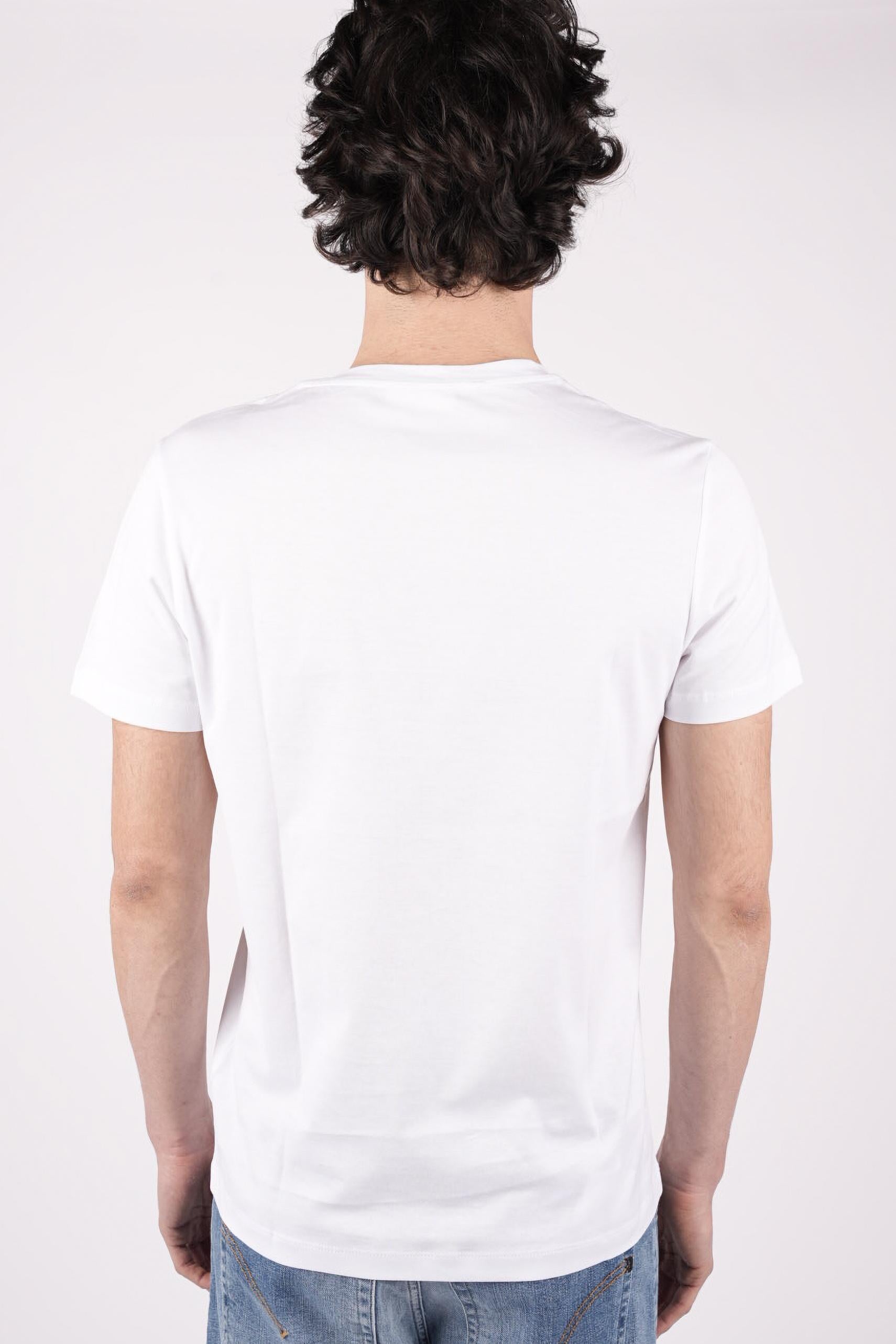 T-shirt girocollo regular in jersey US198JF0271UZL4 000 DONDUP 