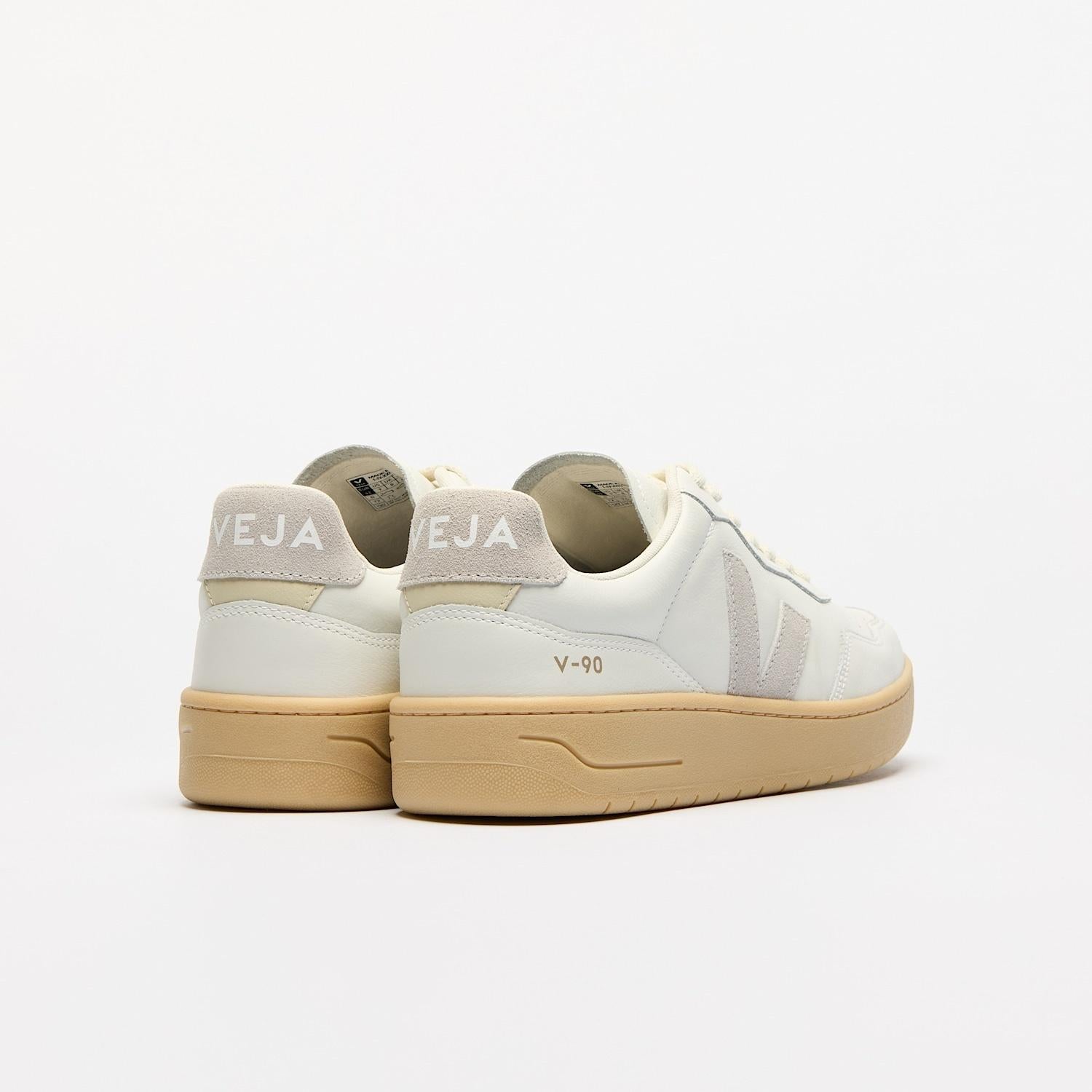 V-90 Leather White Light Grey Natural VD2003 893 VEJA 