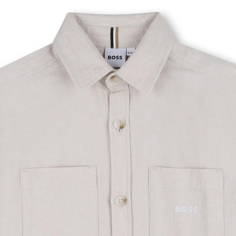Camicia a maniche corte  J52942 130B BOSS 