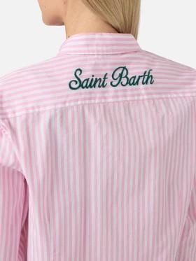 Camicia Meredith con ricamo MDH001 00723L MC2 SAINT BARTH 