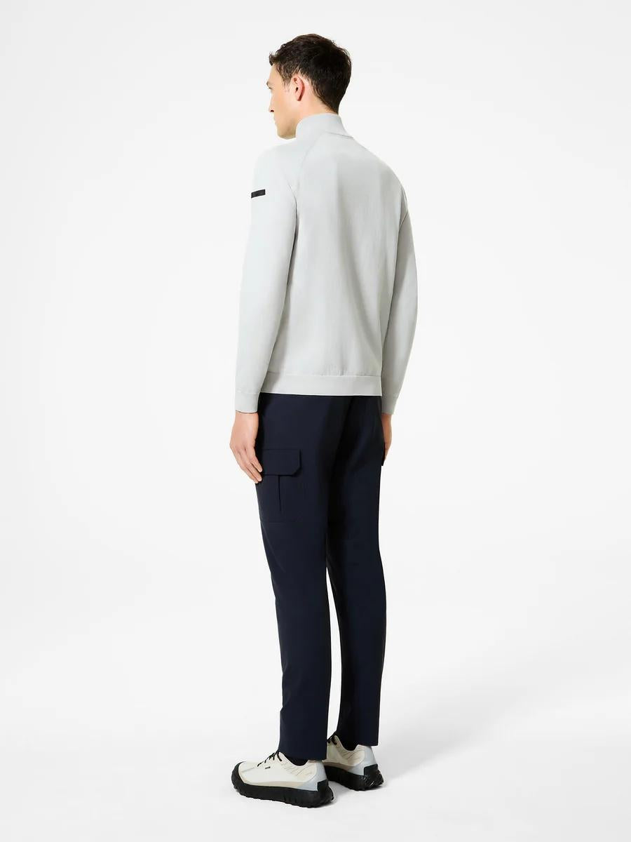 Maglione amos cotton full zip W25121 13 RRD 