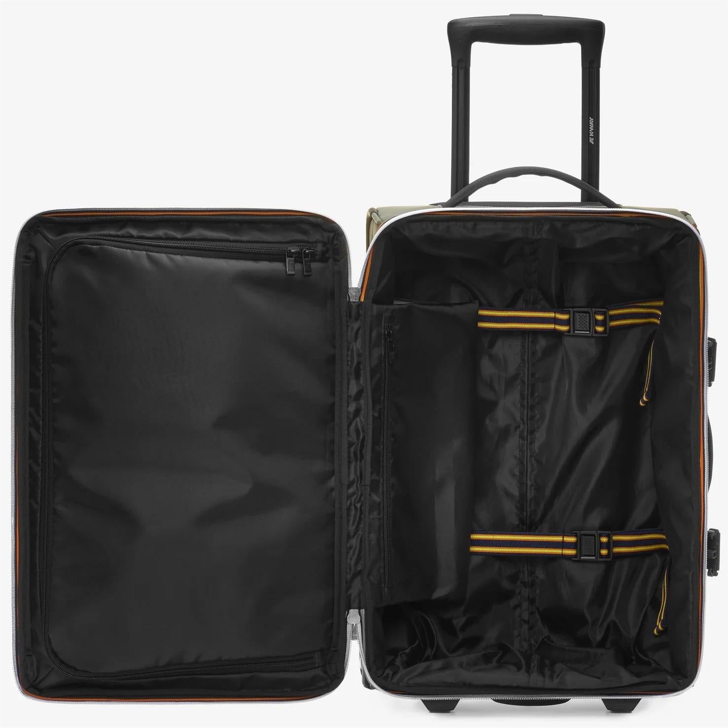 Trolley Luggage Bag Unisex Verde K2127IW Y02 K-WAY ACCESSORIES 