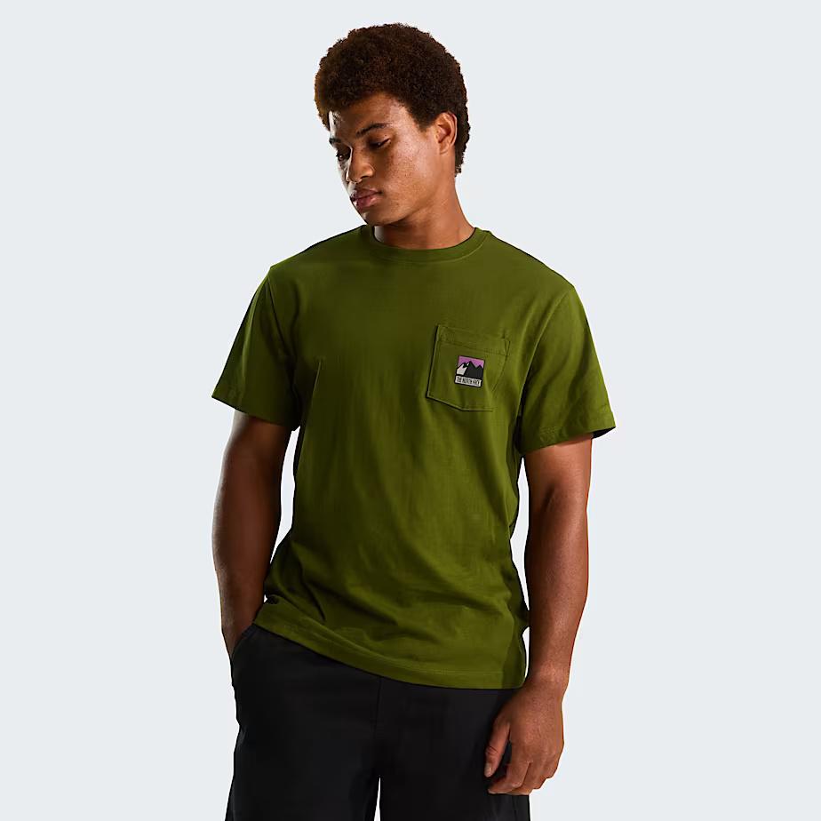 T-shirt Mountain Logo Relaxed con grafica NF0A8GUU FN41 THE NORTH FACE 