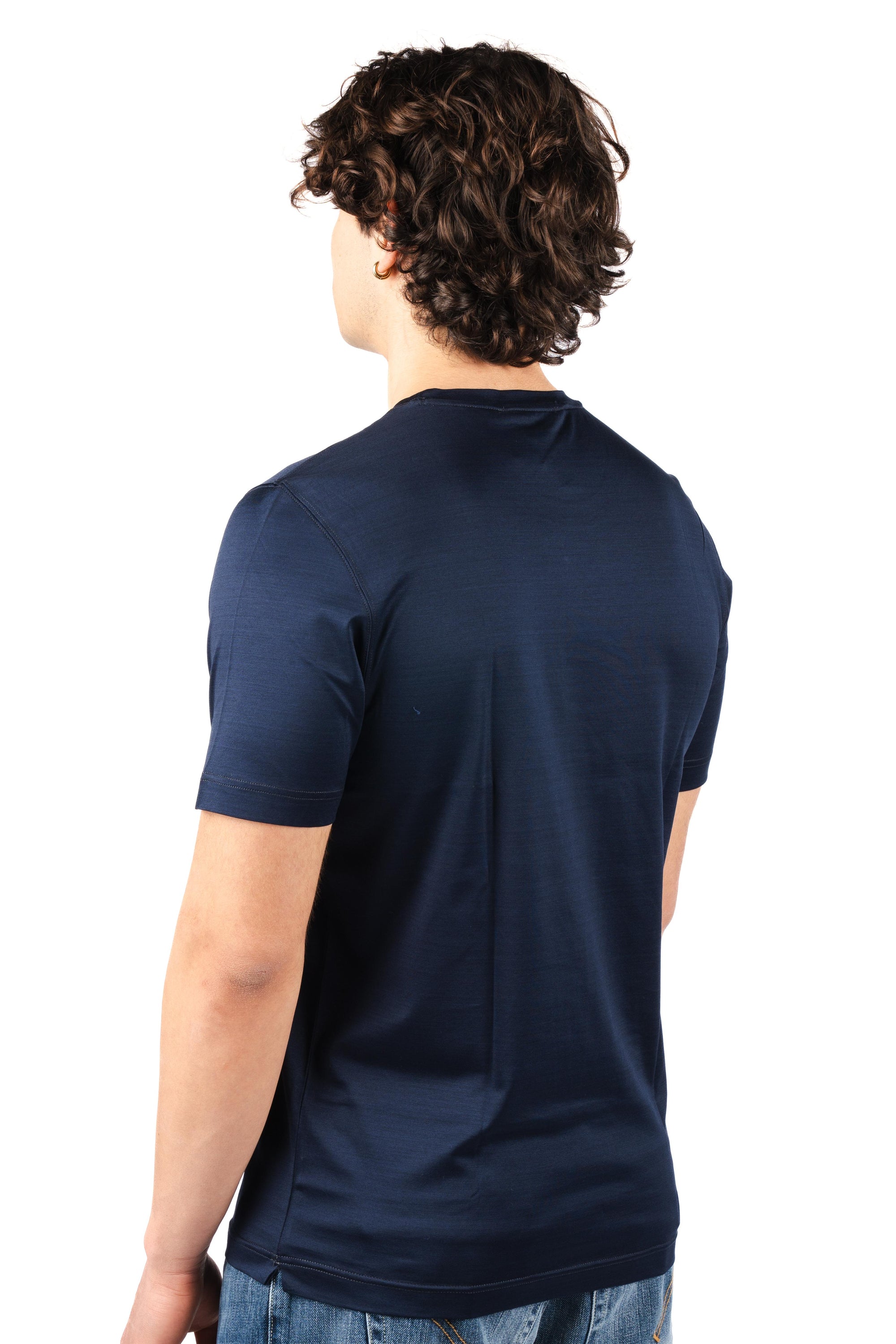 T-shirt in jersey di cotone 60133/74002 598 GRAN SASSO 